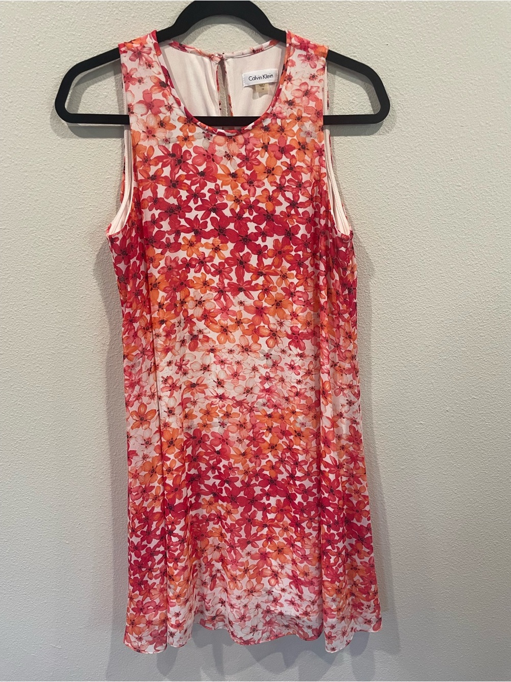 Calvin Klein Chiffon Dress